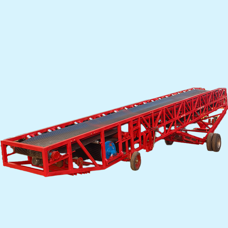 Incline/Decline Cleated Belt Conveyor for Steep Angle Vertical Material Lifting
