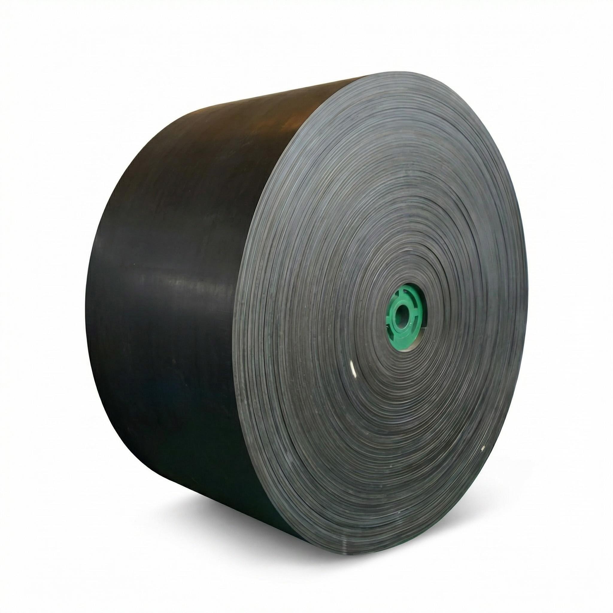 New Heavy-Load Steel Cord Conveyor Belt with Adjustable Speed for Iron Ore Mining and Manufacturing Plant Applications