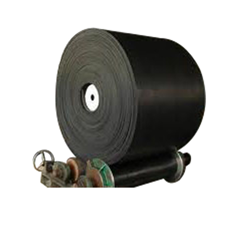 Conveyor Belt With Transverse Steel Base Rubber Corrugated Edge Tear Proof Structure Custom Power Black