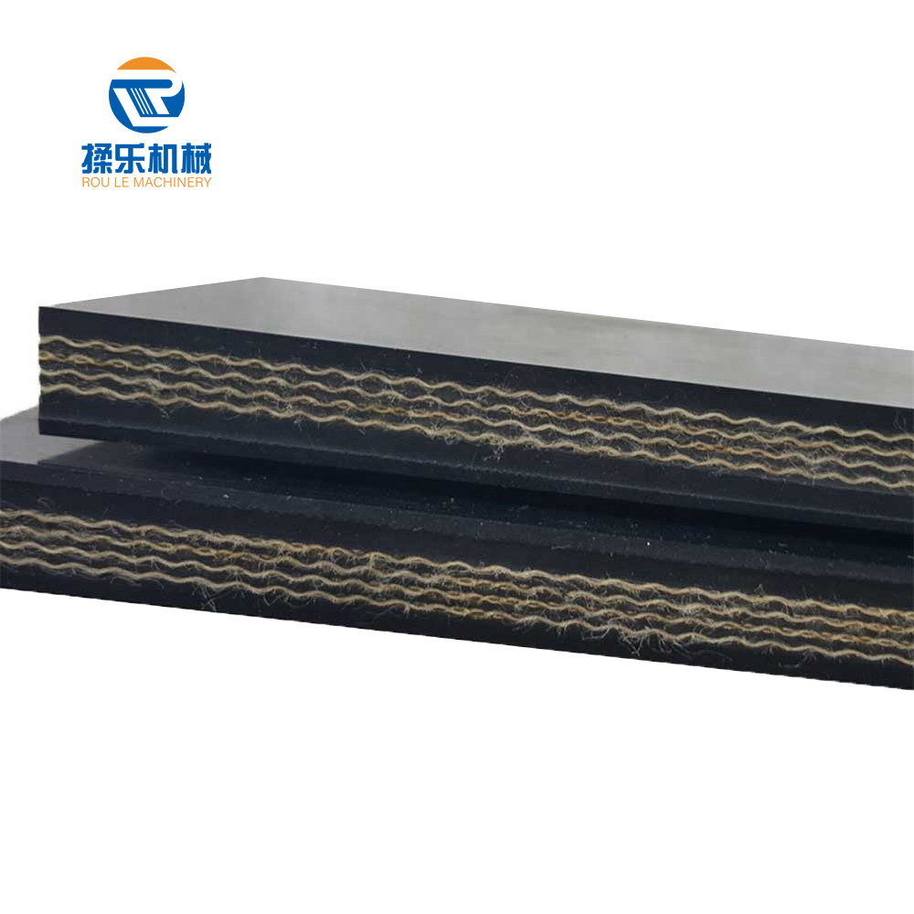 Abrasion Resistant EP300 Rubber Conveyor Belt For Quarry Sand And Gravel Handling Rubber Conveyor Belt