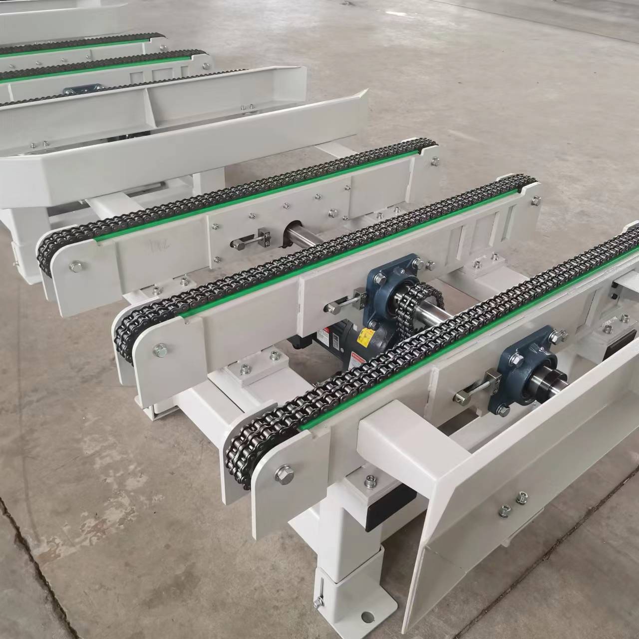 Chain conveyor pallet conveyor roller conveyor system