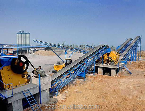 Mining Equipment System Belt Conveyor System Hot Sale in South Africa and India From Chinese Factory