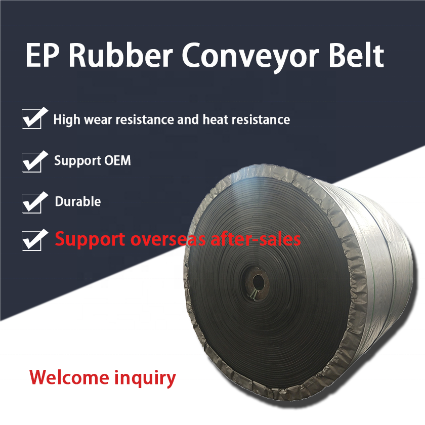Factory Manufacturer Ep500 Conveyor Belt Cheap Price Durable Rubber Material Heat Resistant Oil Resistant Fire Resistant Mining