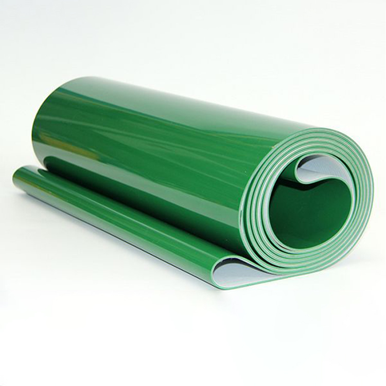 Customized Food Grade PU PVC Conveyor Belts With Skirt Cleats Guide Strip Elevator Anti-skid Climbing Conveyor Belt