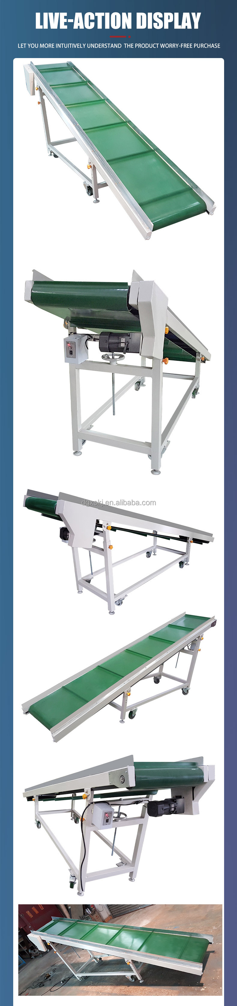 PVC Belt Conveyor Structure