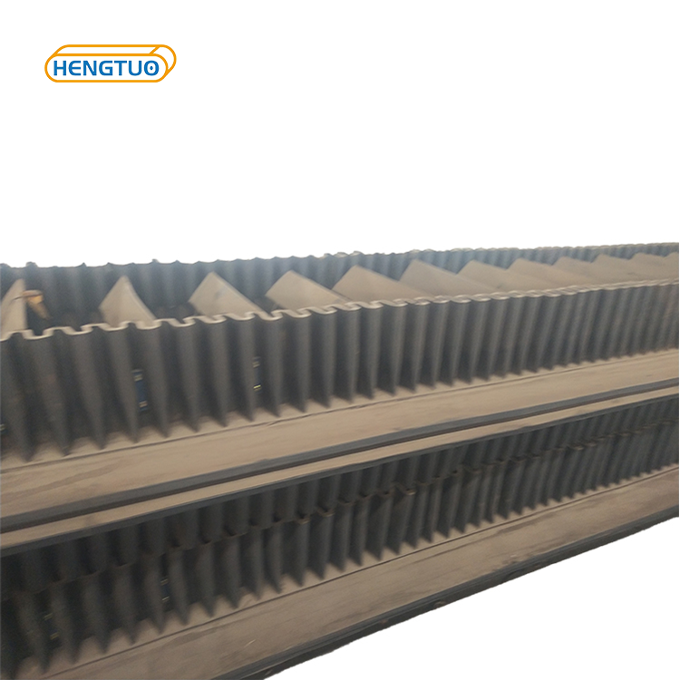 Skirt Rubber Belt Conveyor Conveyor Belt with Cleats Sidewall Rubber Conveyor Belt Suppliers