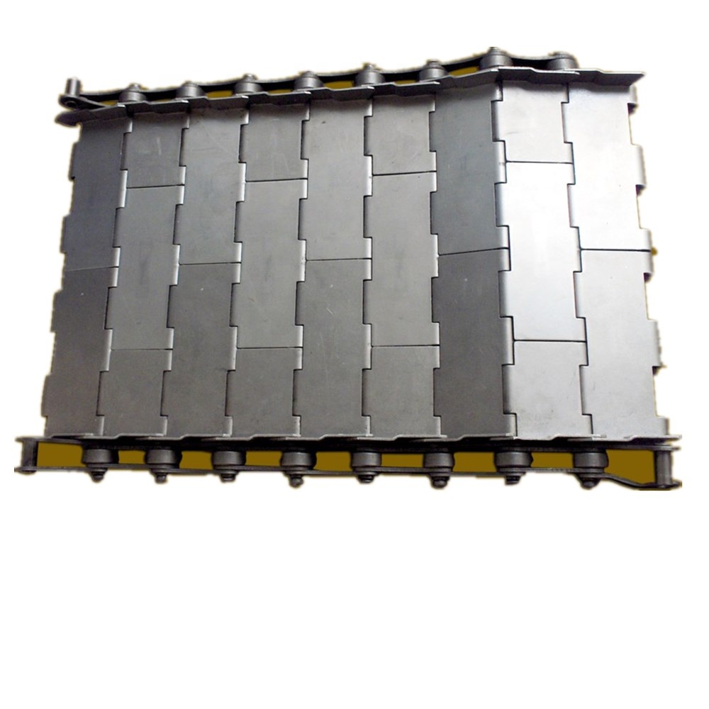 Industrial Heavy Duty Chain Metal Mesh High Temperature Resistance Stainless Steel Plate Conveyor Belt