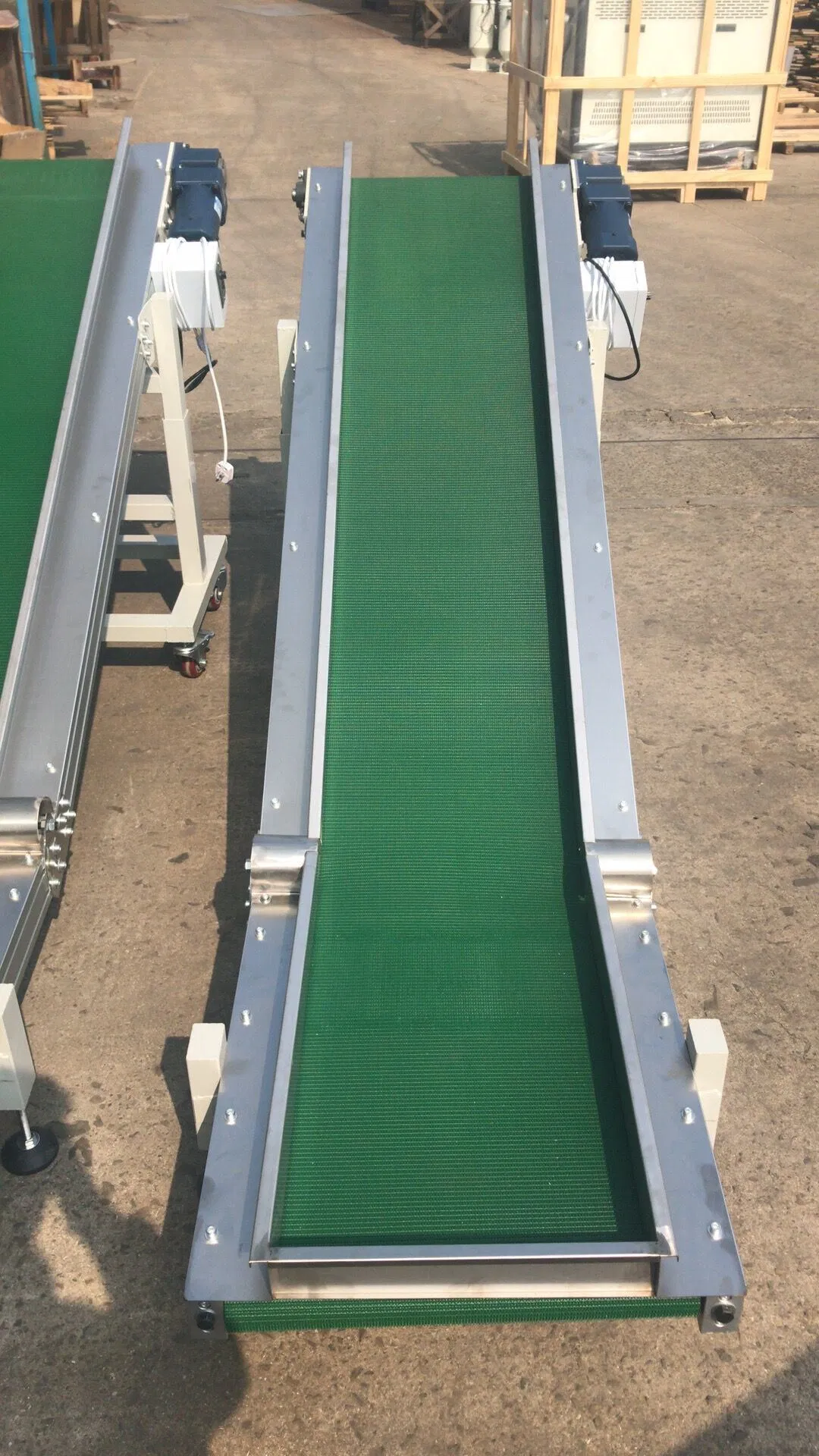 Hairise Stainless Steel Wire Mesh Transmission Modular Belt Plastic Conveyor System