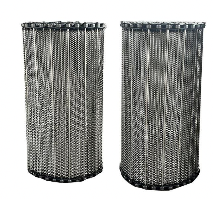 Stainless Steel Chain Mail Wire Mesh Conveyor Belt -Specialized for Instant Noodle Making Machines