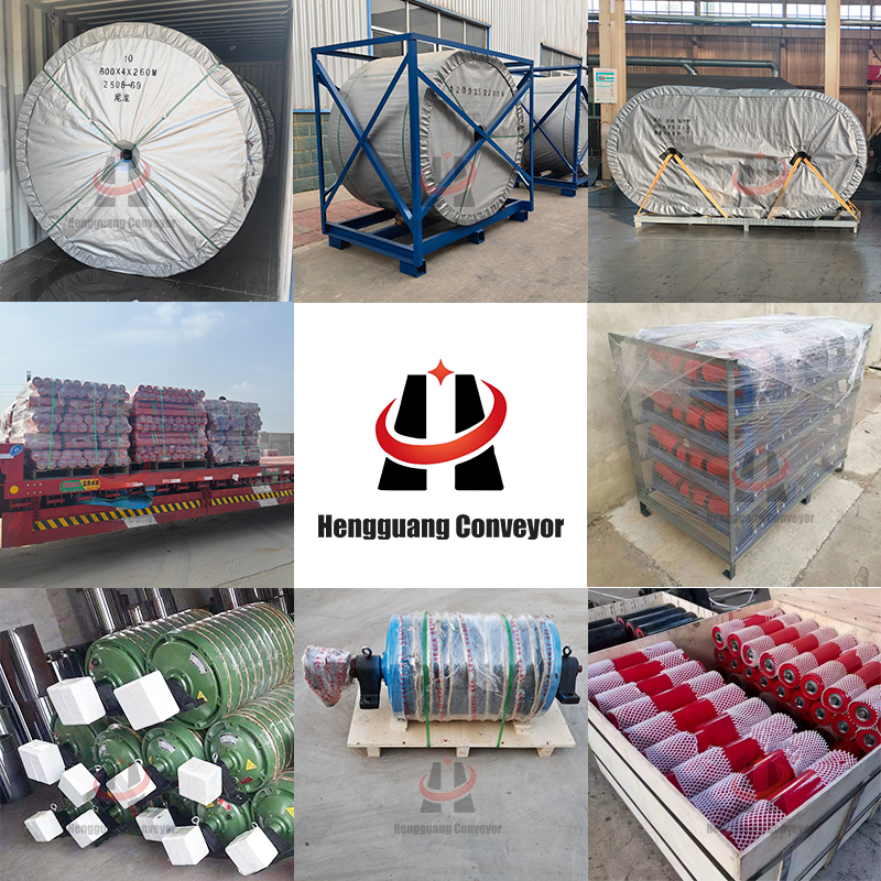 Mining Conveyor Belt Plant For Aggregate Crushing Line Heavy Duty Mobile Portable CE ISO South America