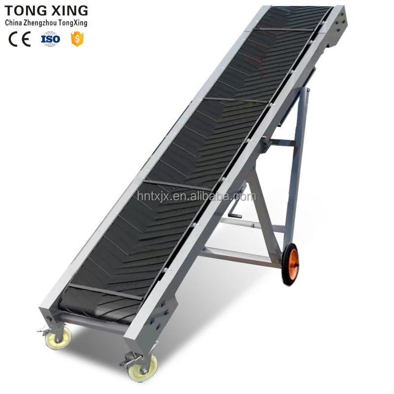 New Easy to Operate Automatic Industrial Heavy Duty Sand and Gravel Rubber Conveyor Belt Large Mining Belt Conveyor