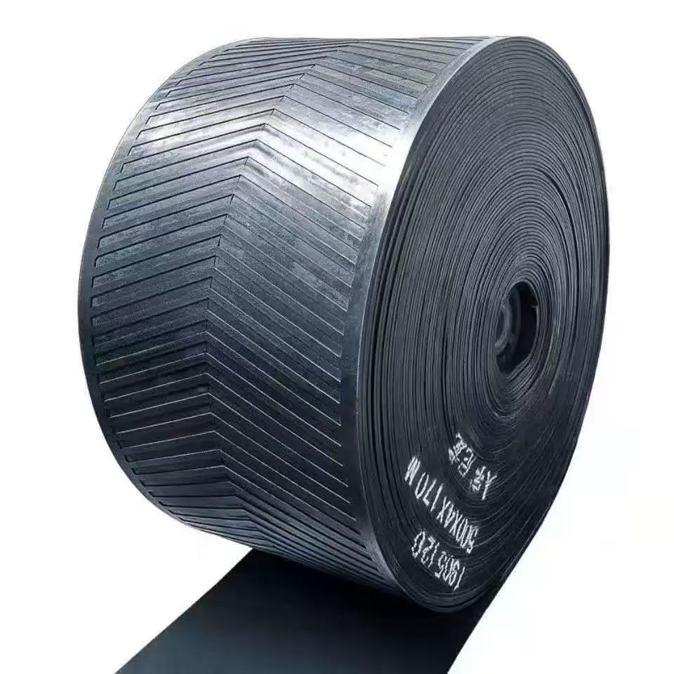 New Adjustable Stainless Steel Reinforced Flame-Resistant Rubber Conveyor Belt for Subsurface Coal Mining Projects