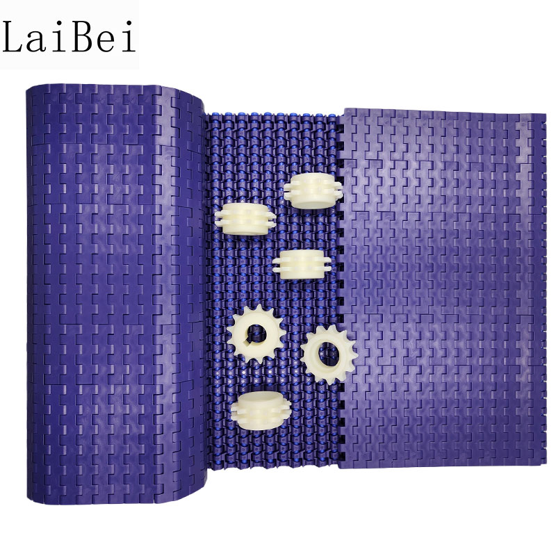 Modular System Conveyor Belt M1220 Plastic High-Temperature Resistant Food-Grade Mesh Belt