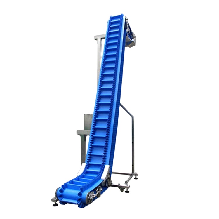 Easy Operate Automatic Food Grade Inclined Food Belt Conveyor for Frozen Fruits
