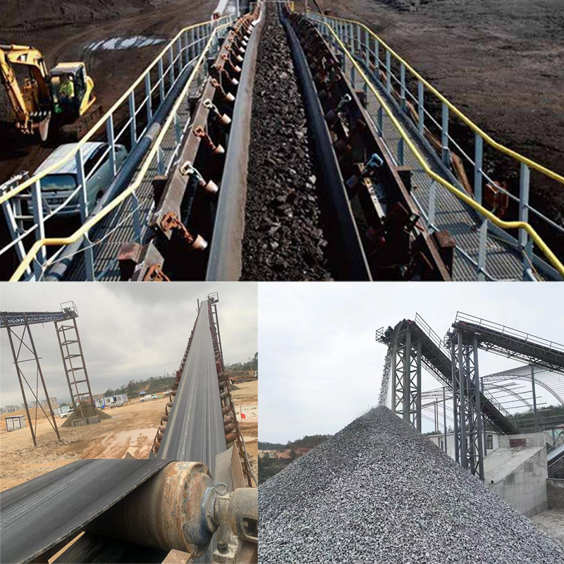 Heavy Duty Modular Oil Resistant Anti-Bacterial Durable Rubber Conveyor Belt for Wood Processing Plant and Restaurant