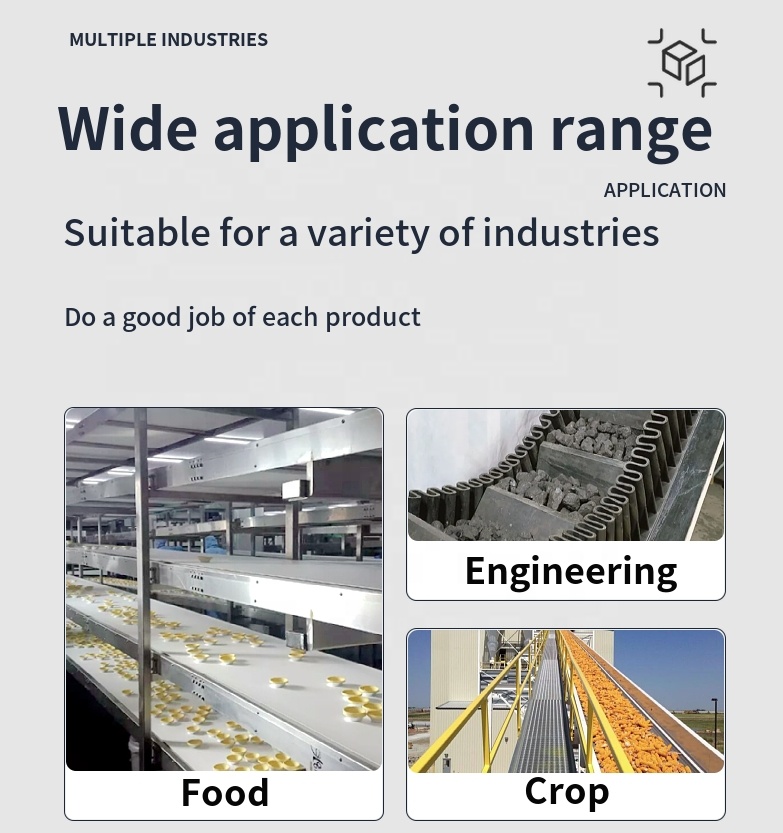 Adjustable Speed 90 180 Degree Curved Turning PU/PVC Belt Conveyor