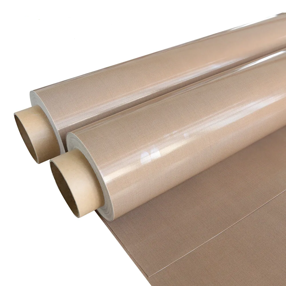 High Quality Blue PTFE Food Grade Plain Woven Conveyor Belt Oil Resistance
