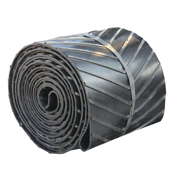 Manufacturers Rubber Conveyor Belt for Ribbed Pattern V Chevron Conveyor Belt for Industrial Sand Stone Conveyor Belt Price