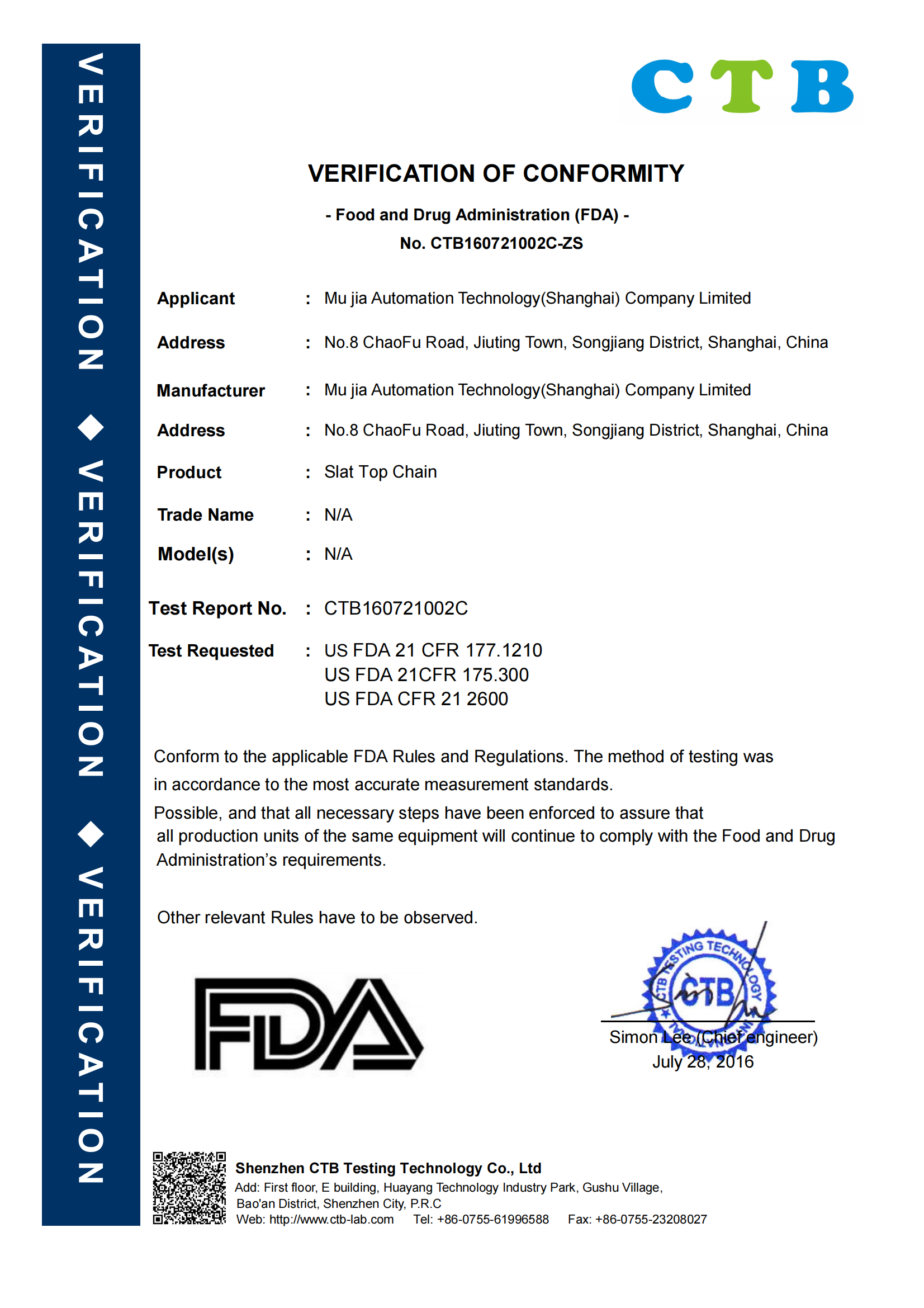 Certificate 1