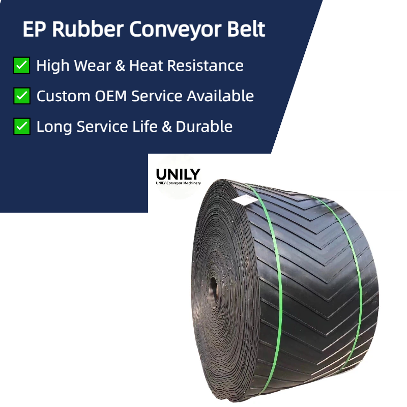 Custom Size Flame Retardant EP Conveyor Belt for Underground Coal Mining