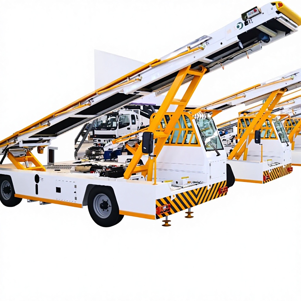 Special Airport Transportation motorized Baggage Conveyor Belt Loader for Aviation