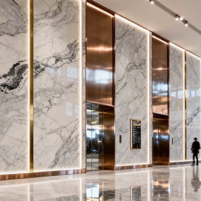 High-Quality Engineered Strand Woven Bamboo Wall Panels Durable for Commercial Interior