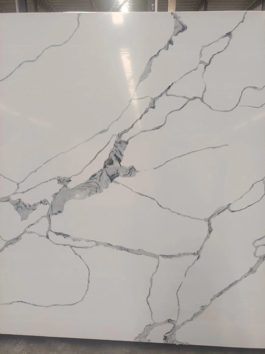 Quartz Stone Kitchen Top Building Material Home Decoration Kitchen Furniture Calacatta White