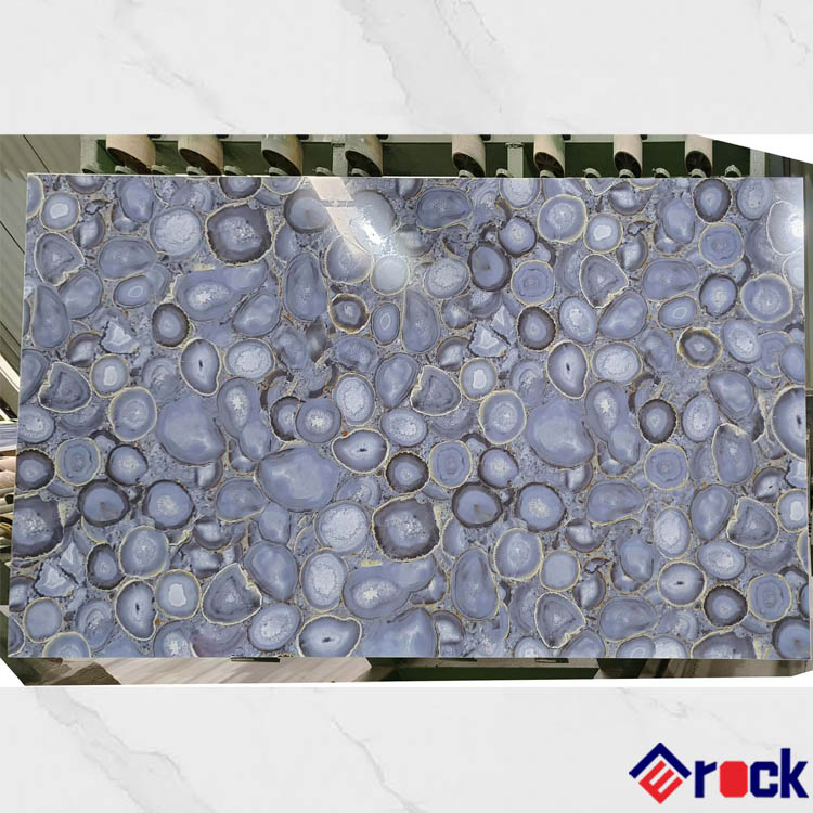 Polsihed Artificial Green Jade Marble Nano Crystal Glass Stone Slabs for Countertops and Wall Panels