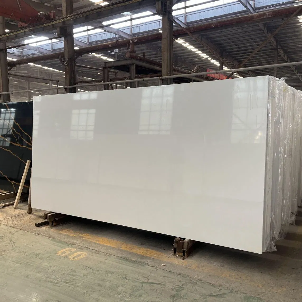 China Wholesale Stone High-Quality Pure White Quartz for Kitchen