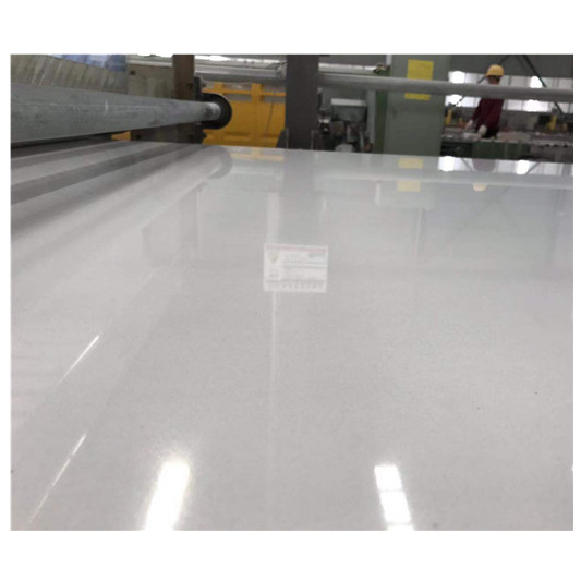 Best Seller White Artificial Marble Slab Interior Decor Cheap Engineered Stone Surface