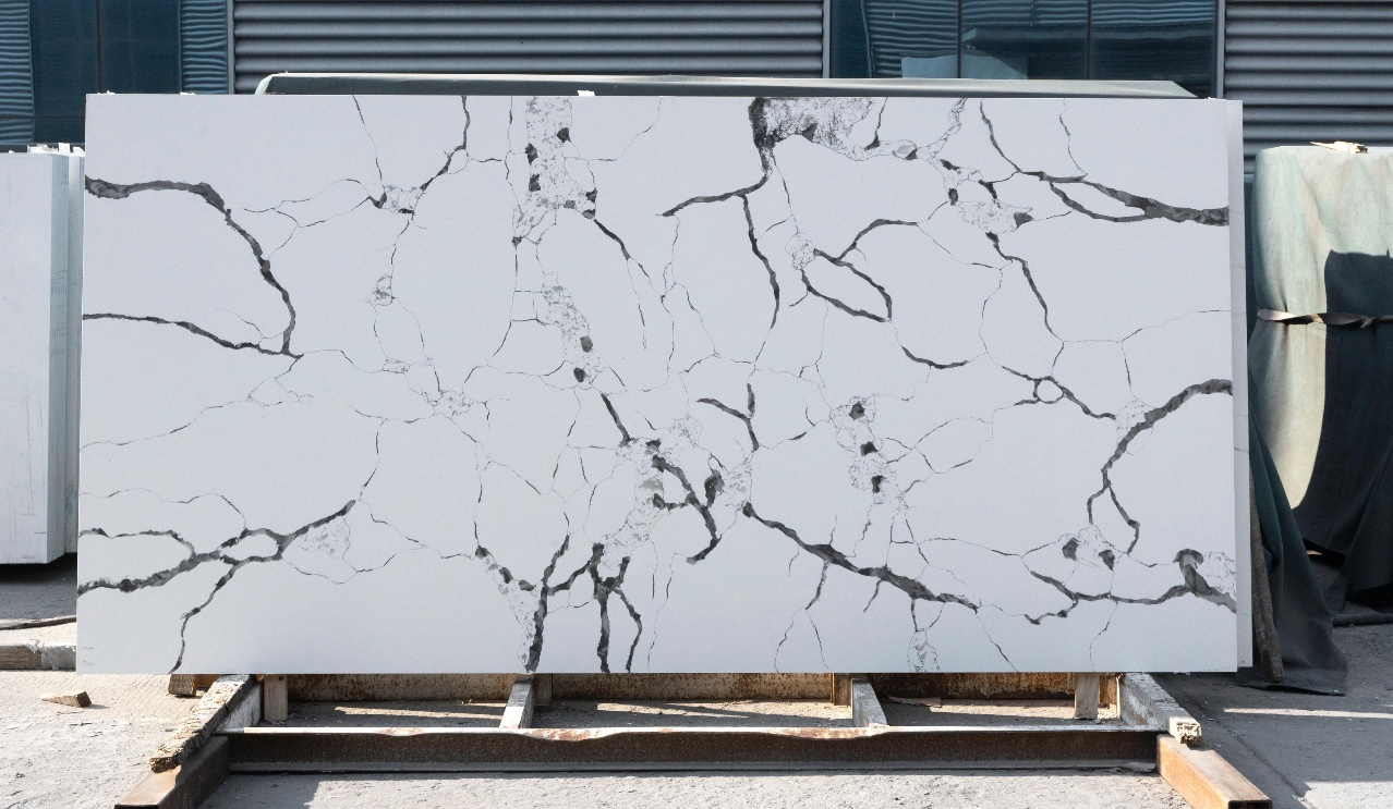 Horizon Quartz Stone Slabs China Factory Wholesale Porcelain Marble Granite