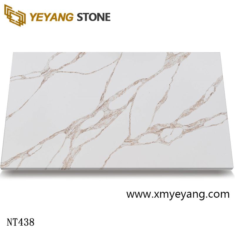 Pure White Quartz Slab/Tile Countertop/Vanity/Island/Table Artificial Quartz Stone