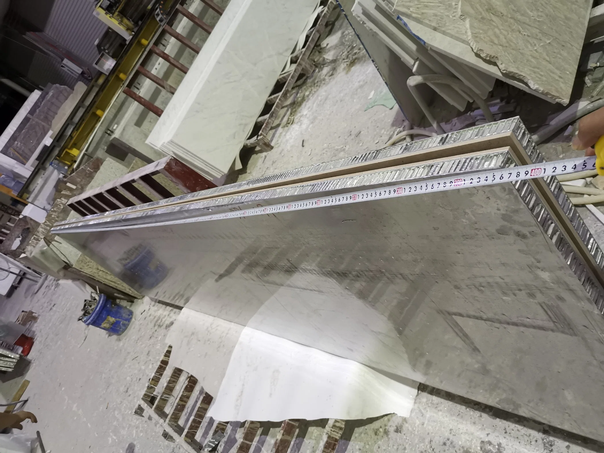 Granite/Travertine/Limestone Stone Honeycomb Wall Panels for Curtain Wall Decoration