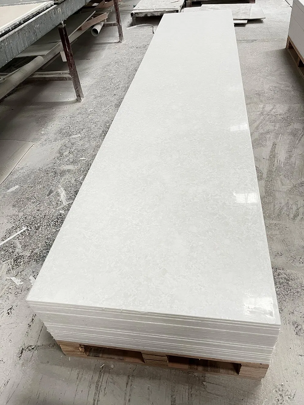 Customized Solid Surface Marble Alternative with Artificial Marble Fabrication ODM