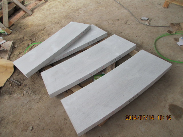 Premium Grey White Sandstone Paving Slabs for Outdoor Use
