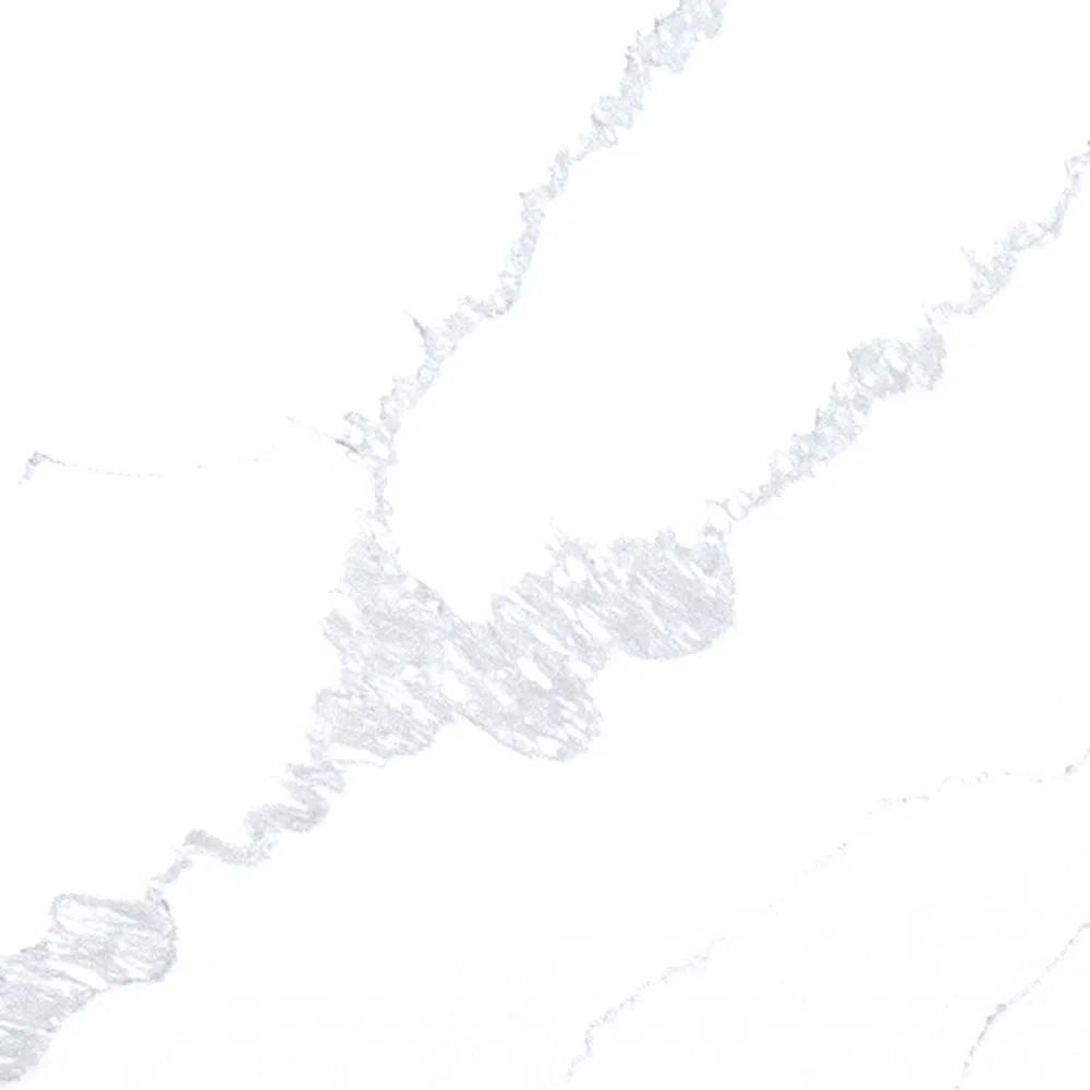 20mm Engineered Artificial Quartz Stone Calacatta White Quartz Stone for Countertop