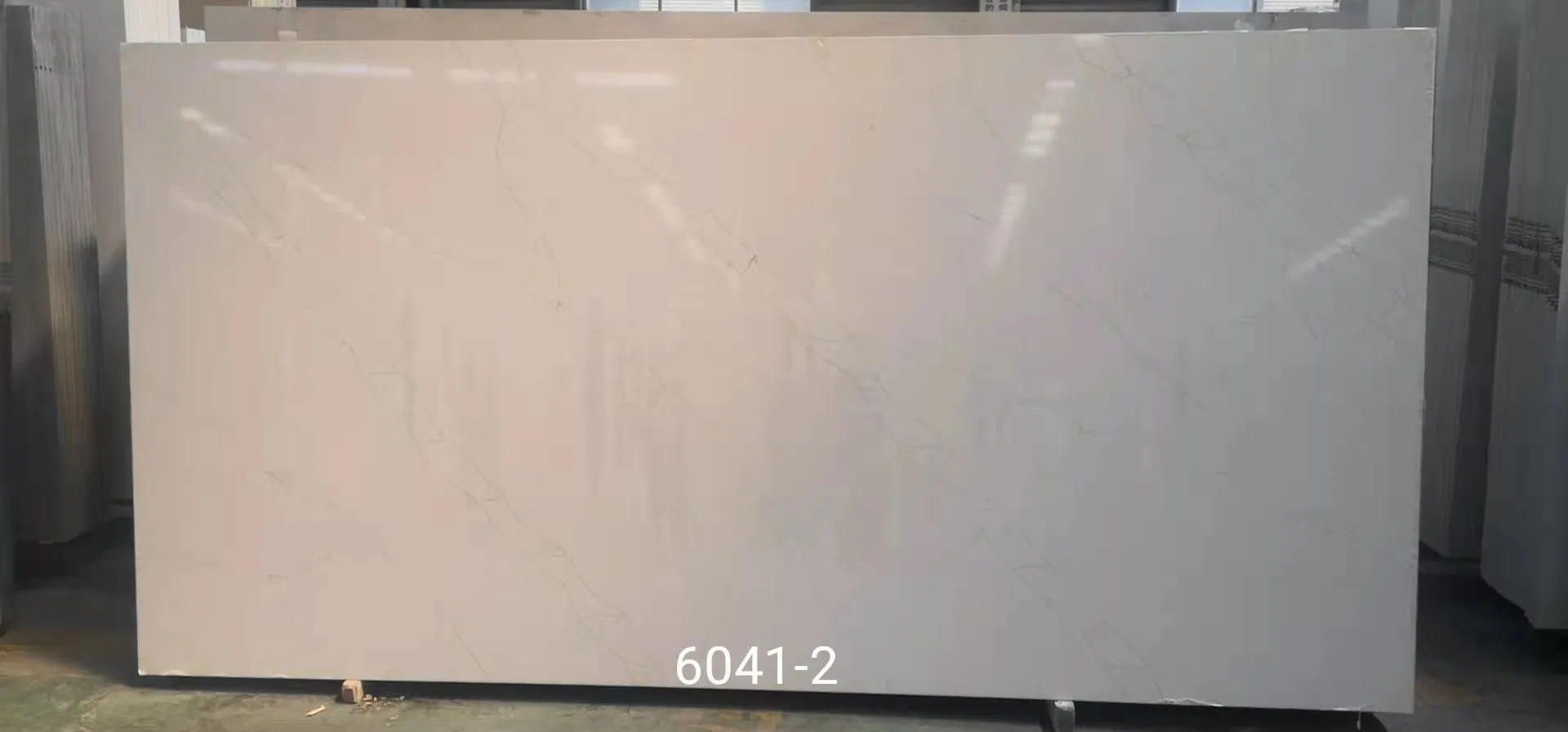 Polished Calacatta Customized Solid Surface/White/Black Artificial Marble for Kitchen/Bathroom