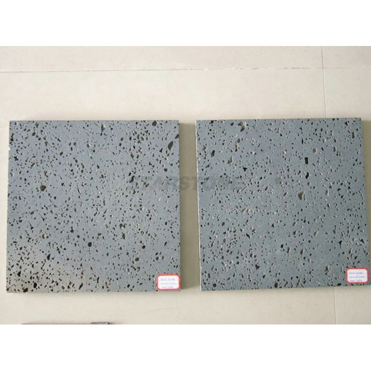 Wall Cladding Stone Black Travertine Volcanic Rock Andesite Basalt Lava Stone Tiles