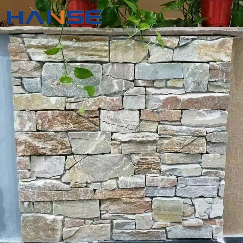 Natural Concrete Slate Culture Stone for Wall