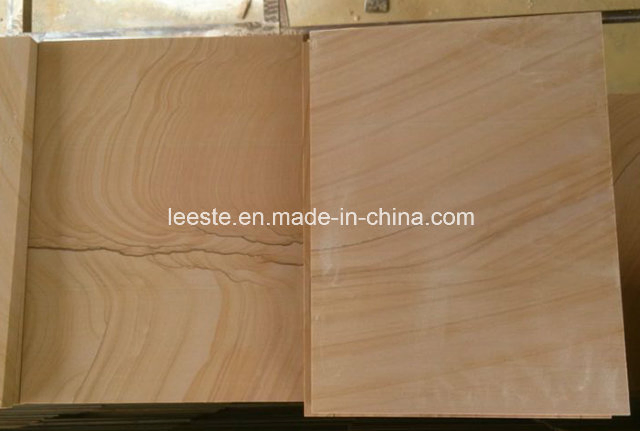 Yellow Wooden Sandstone and Sandstone Tiles