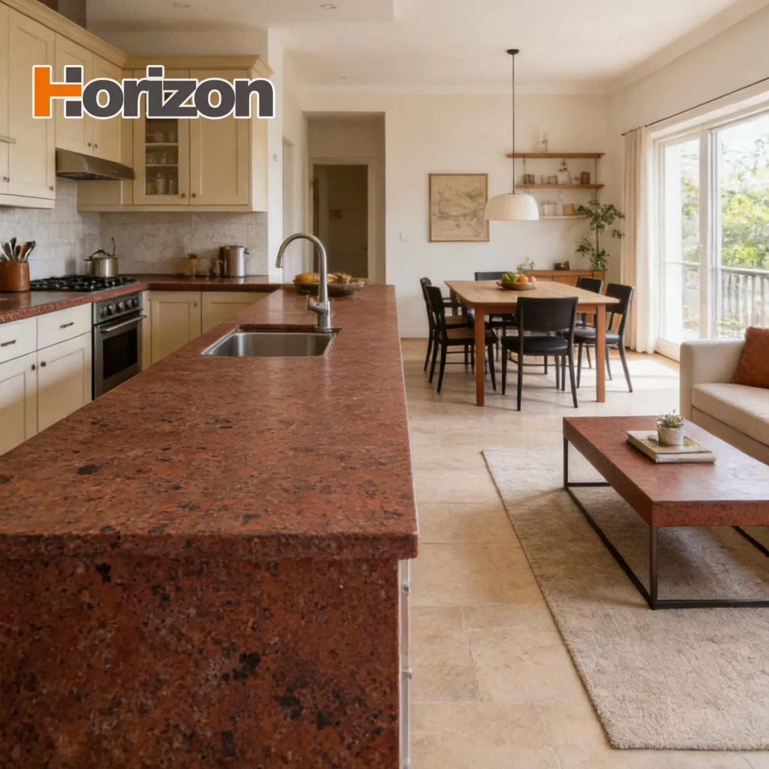 Quartz Countertop, Delivers Consistent Color and Pattern Across Full Slabs