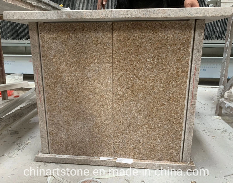 Rustic Yellow Golden Granite G682 Marble Stone for Balcony /Garden Desk