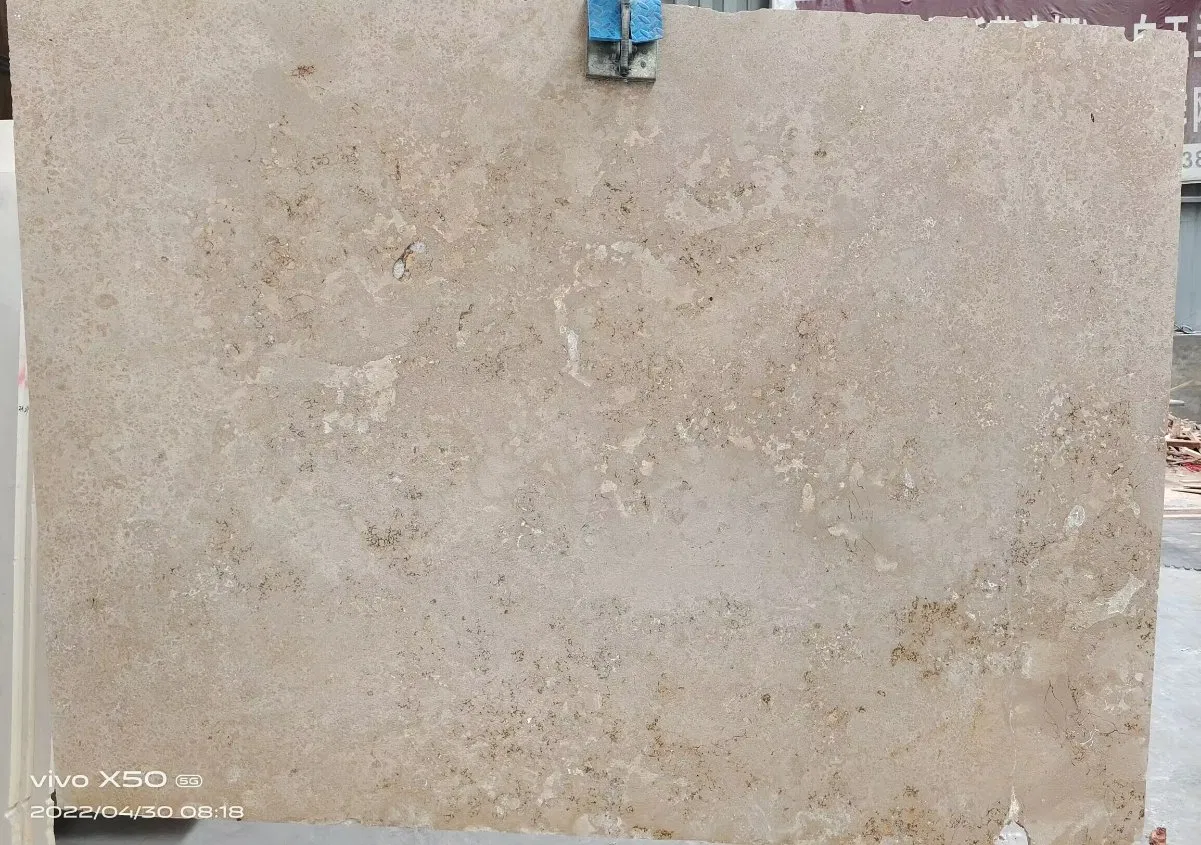Cream Beige Limestone Natural Marble Slabs Flooring/Wall/Facade Panel Stone Floor Tiles Staircase
