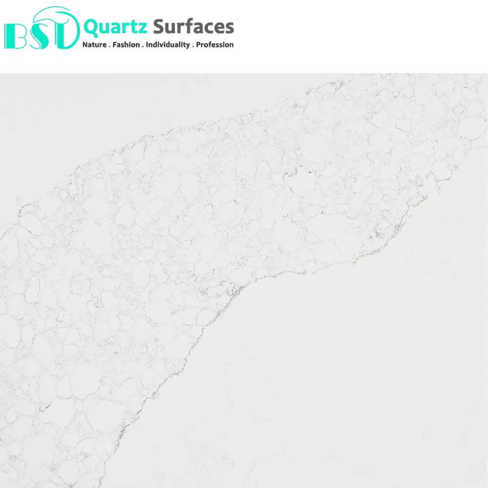 Marble Imitation White Veined Quartz Stone