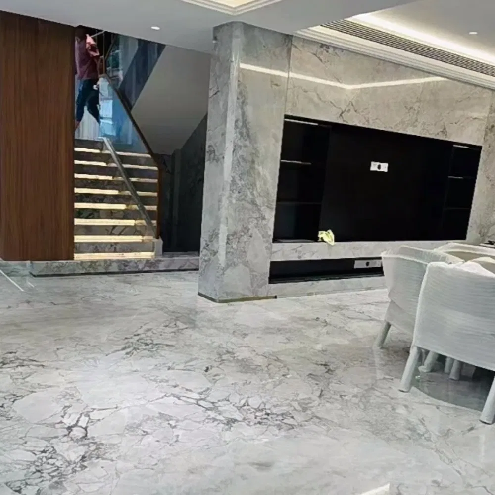 High-Performance Artificial/Natural Marble Stone for Luxury Interiors (Hotels/Villas) : Kitchen Bathroom Floors, Wall Panels, Tiles, Stairs, Window S