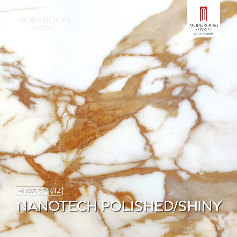 1600X3200mm High Gloss Durable Artificial Marble Sintered Stone Slab