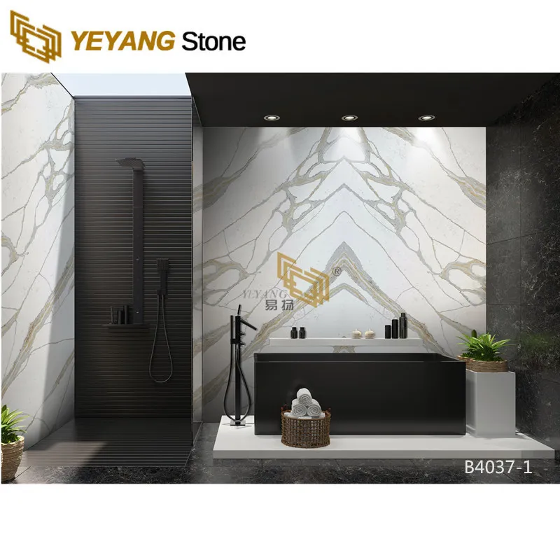 Calacatta Oro Quartz Slab