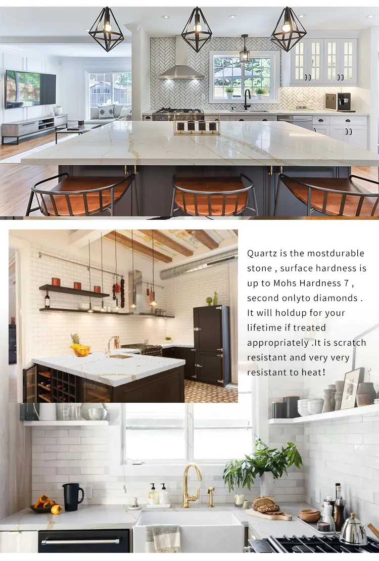 Calacatta Quartz Stone Slab 3