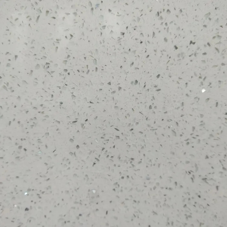 Kitchen Countertop Quartz Artificial Stone White Modern Style Marble Countertop