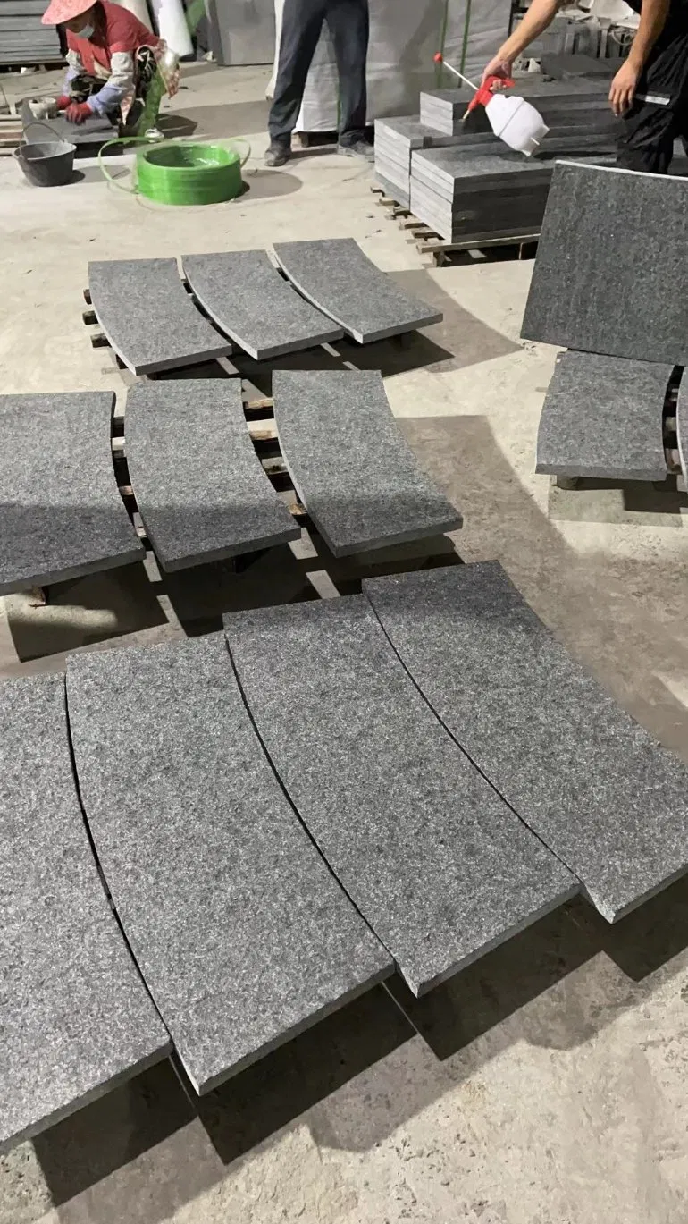 Pure China Black Granite: Polished Granite Kerbstones Perfect for Kitchen Backsplashes, Bathroom Floors, Outdoor Paving/ Wall Features/Pool Surrounds